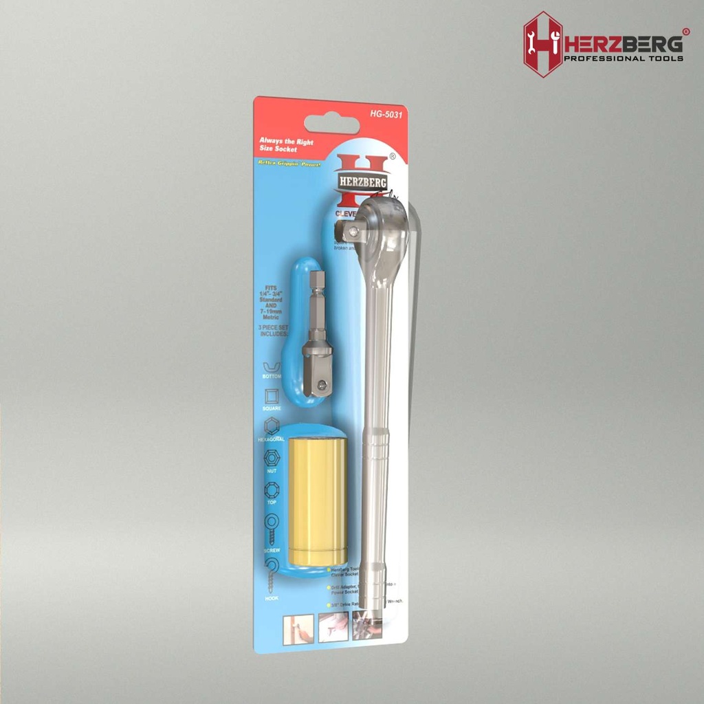 Herzberg-HG-5031-Cle-a-Douille-Universelle-3pcs-HG
