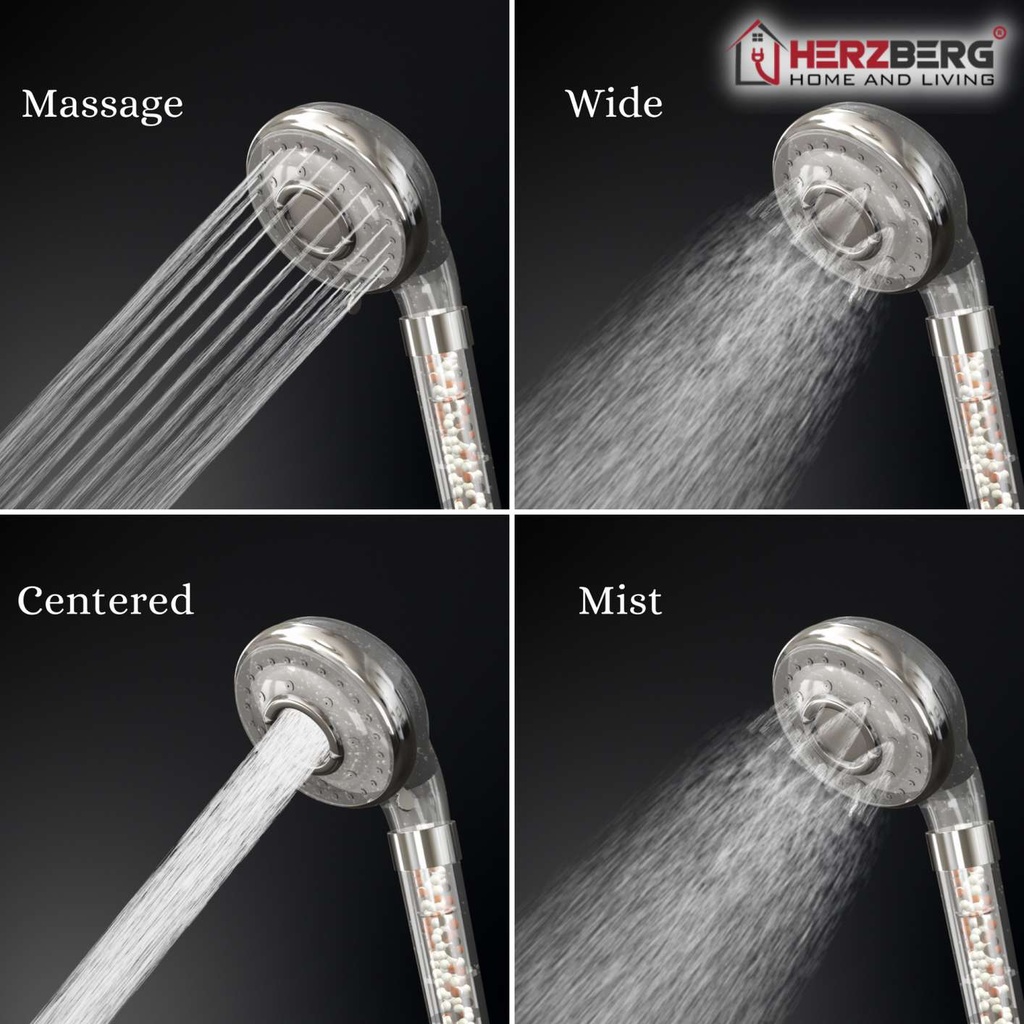 Herzberg-HG-8023-Pommeau-de-douche-personnel-Boule