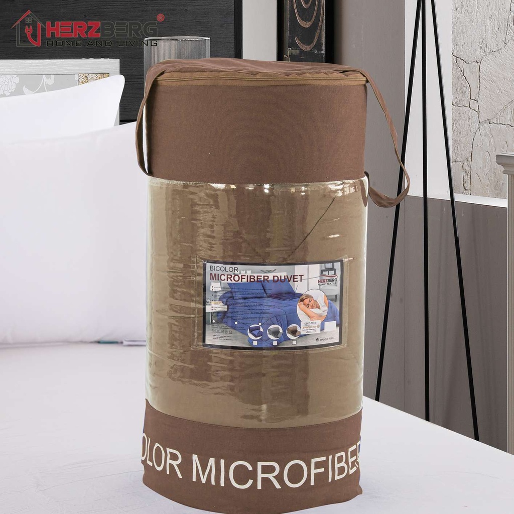 Herzberg-HG-2420BCO-Couette-En-Microfibre-Bicolore