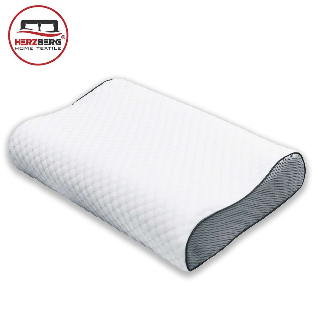 Herzberg-HG-6412H0-Oreiller-en-Mousse-Viscoelastiq