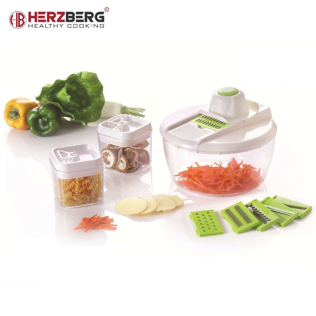 Herzberg-HG-8032-Trancheuse-a-legumes-avec-bol-et-