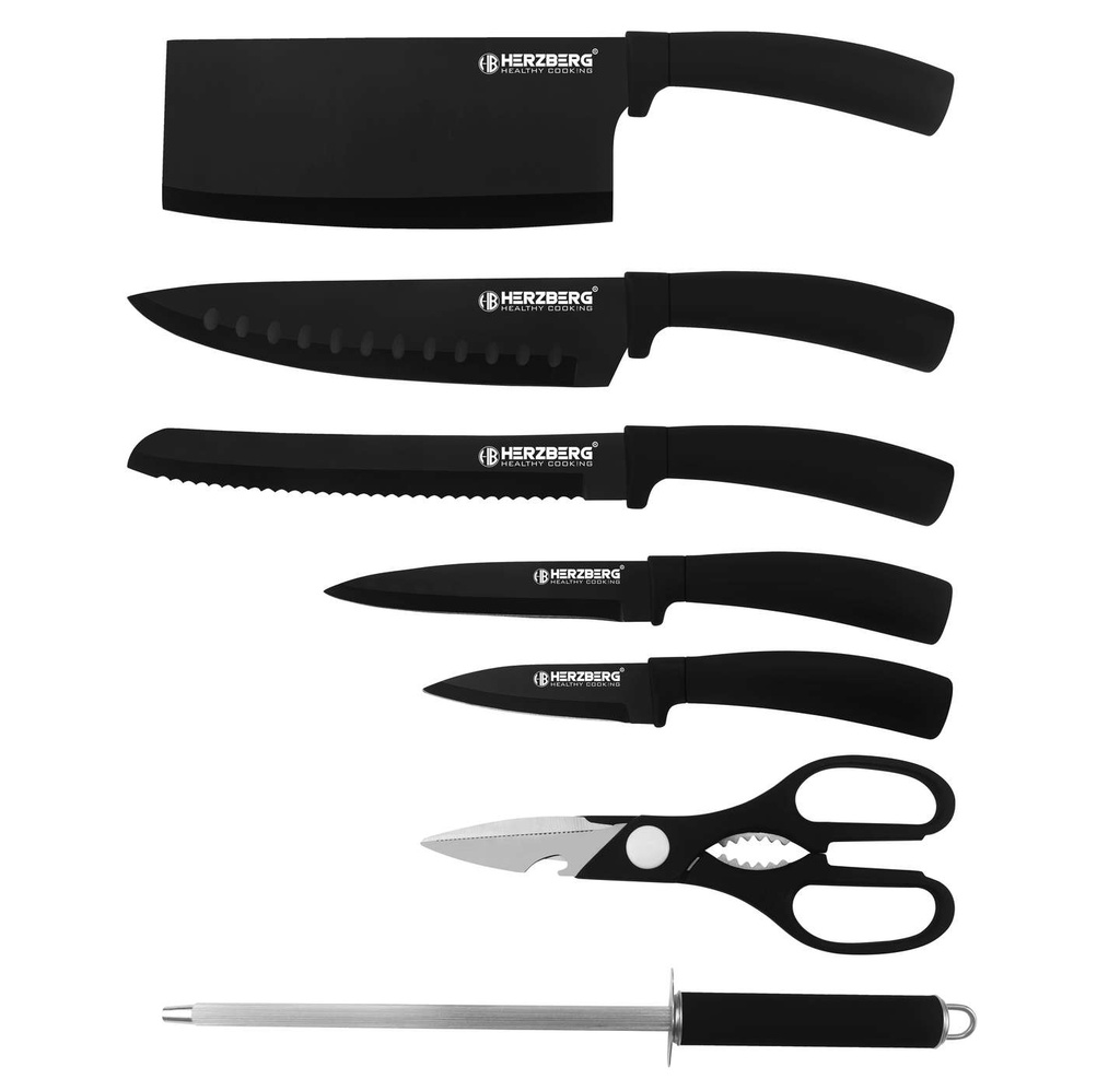 Herzberg-Ensemble-de-8-couteaux-avec-support-en-ac