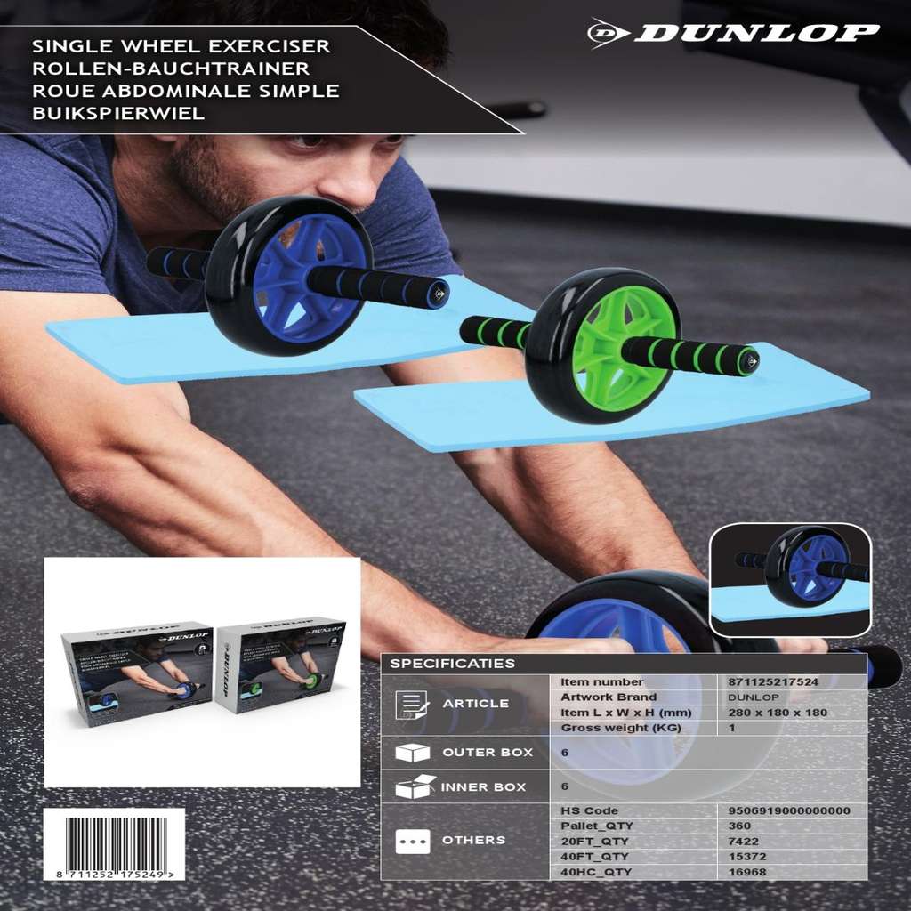 Dunlop-Roue-d-entrainement-pour-abdominaux-simple-