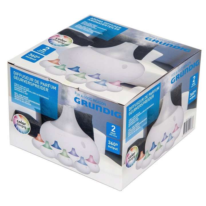 Grundig-Diffuseur-d-aromes-USB-LED-Light-8-Couleur