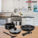 Herzberg-HG-8090-7BK-7-Pieces-Marble-Coated-Cookwa