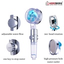 Herzberg-Turbo-Charger-Pomme-de-douche-Bleu-HG-808