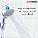 Herzberg-Turbo-Charger-Pomme-de-douche-Bleu-HG-808