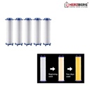 Herzberg-Turbo-Charger-Pomme-de-douche-Bleu-HG-808