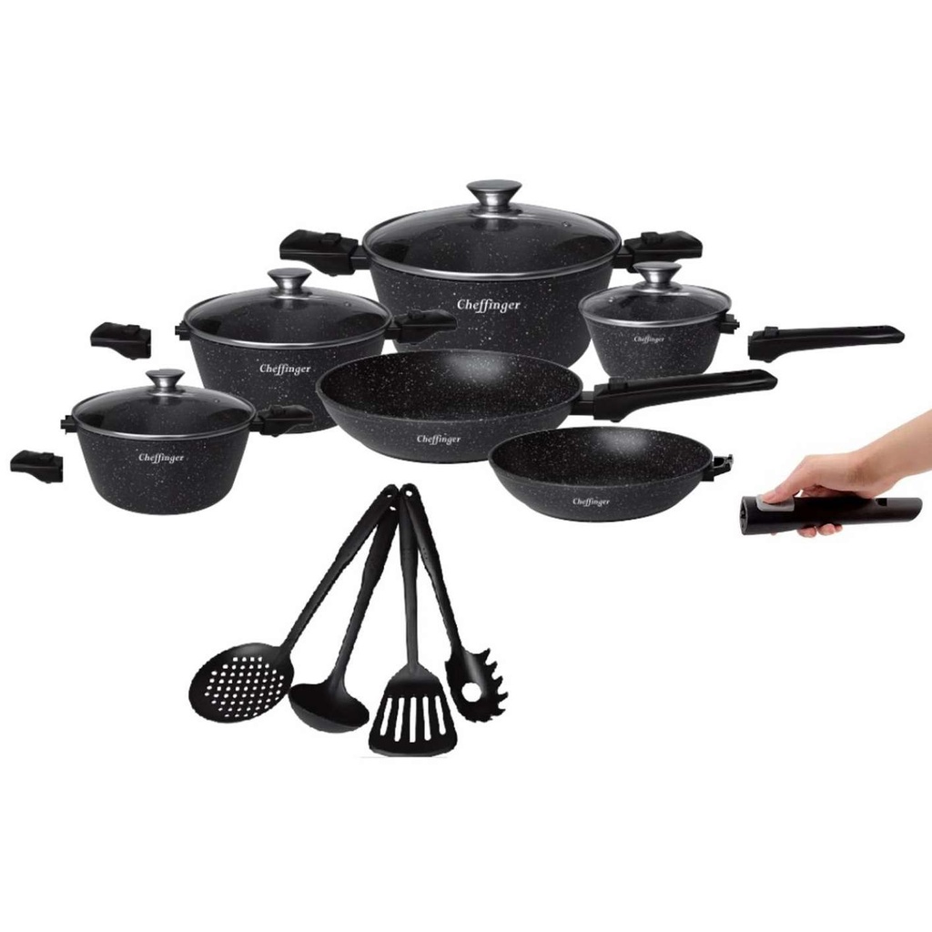 Cheffinger-Ensemble-de-Casseroles-XXL-14-Pieces-Av