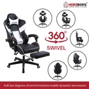 Herzberg-HG-8082-Chaise-de-Jeu-et-De-Bureau-Tricol