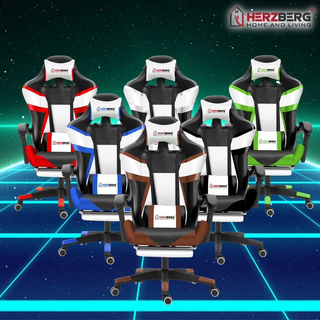 Herzberg-HG-8082-Chaise-de-Jeu-et-De-Bureau-Tricol