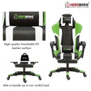 Herzberg-HG-8083-Chaise-De-Jeu-Et-De-Bureau-Tricol