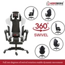 Herzberg-HG-8083-Chaise-De-Jeu-Et-De-Bureau-Tricol