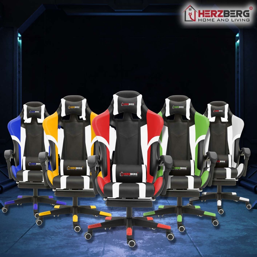 Herzberg-HG-8083-Chaise-De-Jeu-Et-De-Bureau-Tricol