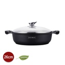 Royalty-Line-RL-BR26M-Marble-Shallow-Soup-Pot-26cm