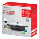 Royalty-Line-RL-BR26M-Marble-Shallow-Soup-Pot-26cm