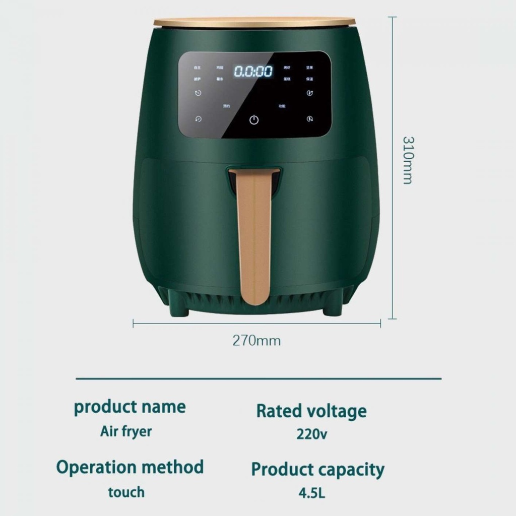 Cheffinger-CF-AFRY4-5-1400W-Digital-LED-Air-Fryer-