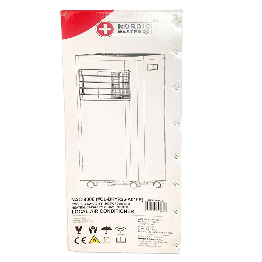 Nordic-Master-NAC-9000-Climatiseur-4-en-1-9000-BTU