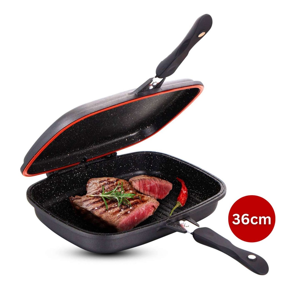 Cheffinger-CF-DG36-Double-poele-a-griller-reversib
