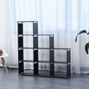 Herzberg-9-Layer-Staircase-Shelf-Book-Cabinet-Stor