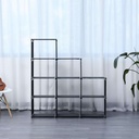 Herzberg-9-Layer-Staircase-Shelf-Book-Cabinet-Stor