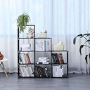 Herzberg-9-Layer-Staircase-Shelf-Book-Cabinet-Stor