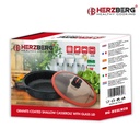 Herzberg-HG-RSSLW28-Granite-Coated-Shallow-Cassero