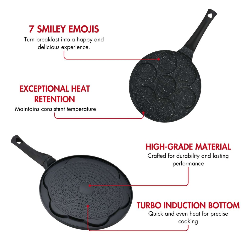 Hezberg-HG-CP267SML-26cm-Marble-Coated-Pancake-Cre