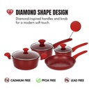 Herzberg-HG-04715RED-7-Pieces-Marble-Coated-Cast-I