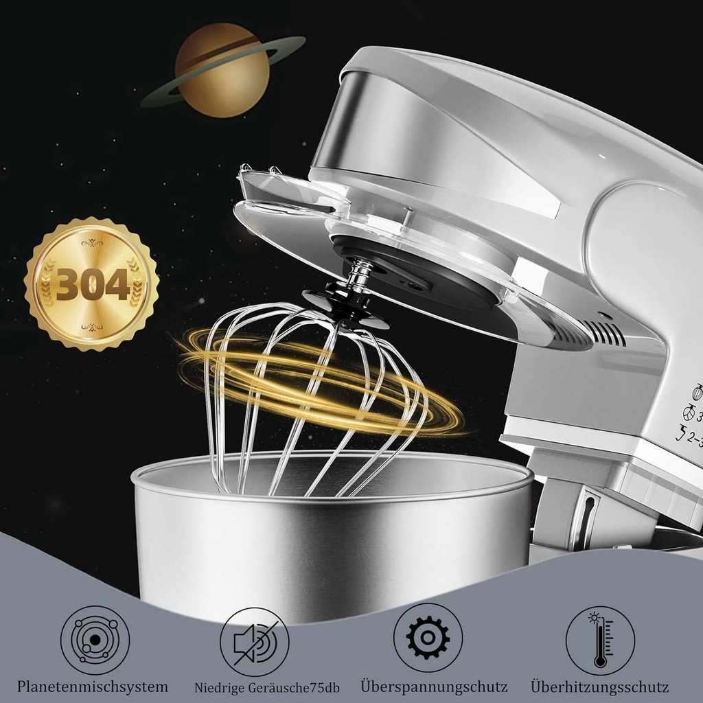 Royalty-Line-RL-PKM1600SIL-1600W-6-Speed-Stainless