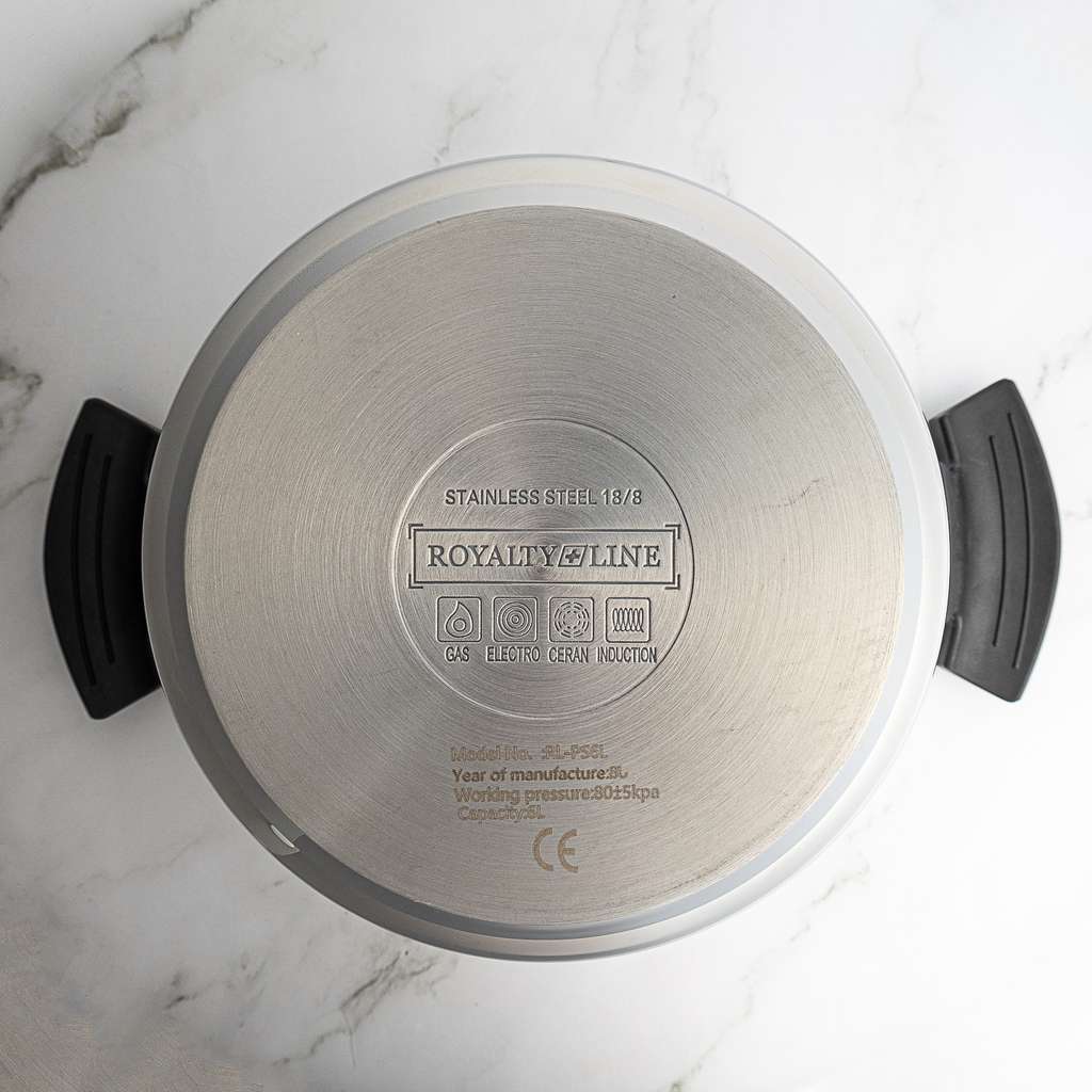Royalty-Line-RL-28PS10LM-28cm-Marble-Coated-Pressu