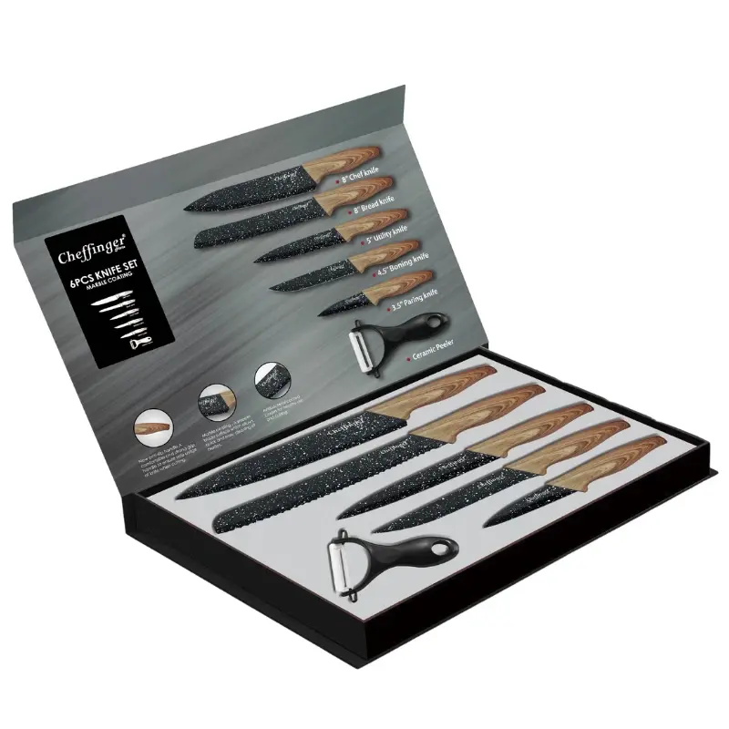 Cheffinger-CF-MB04-6-Pieces-Marble-Coated-Knife-Set-with-Wood-Design-2.webp