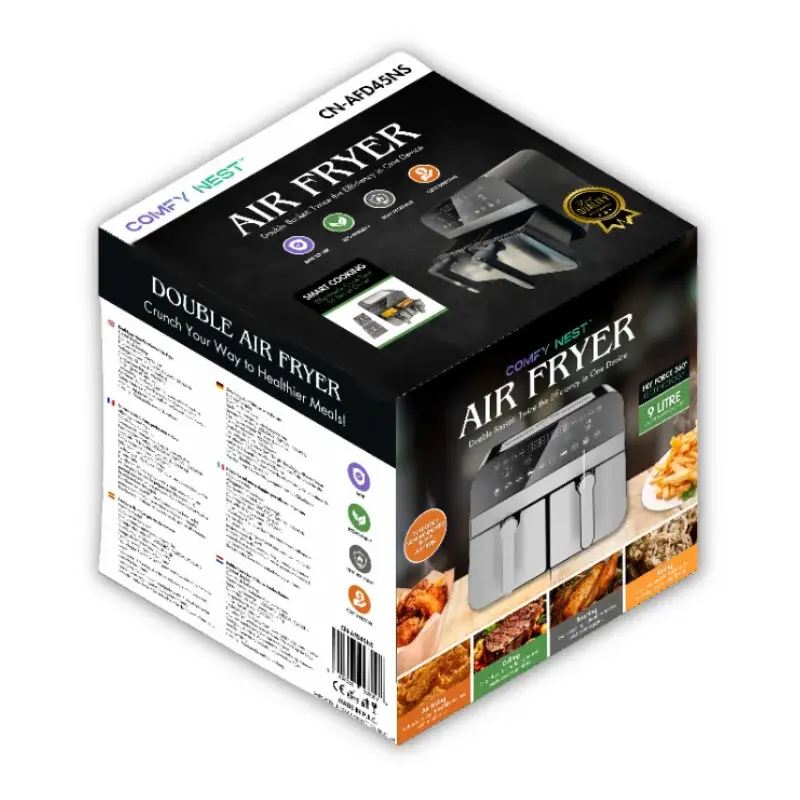 Comfy-Nest-CN-AFD45NS-Friteuse-a-Air-Numerique-a-Double-Panier-de-2400W-en-Acier-Inoxydable-9L-CN-AFD45NS-3.webp