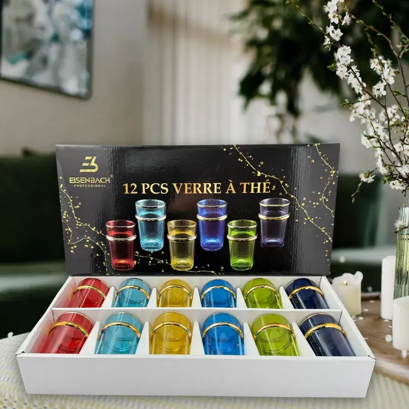 Eisenbach-EB-GLS12C-12-Verres-a-the-colores-avec-accents-dores-EB-GLS12C-12.webp