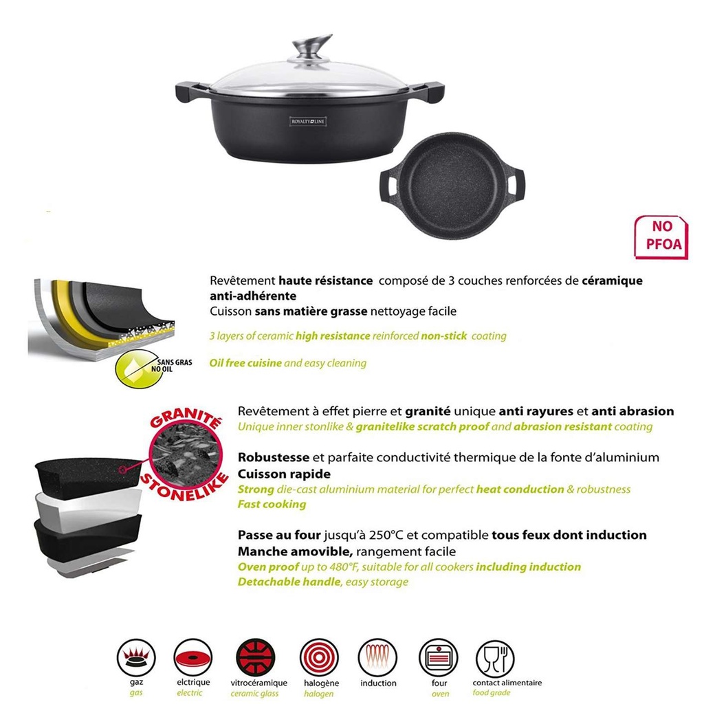 Royalty-Line-RL-BR32M-Marmite-a-Soupe-Peu-Profonde