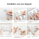 Herzberg-HG-03145-Distributeur-mural-d-essuie-tout-de-film-alimentaire-et-de-papier-d-aluminium-pour-la-cuisine-HG-0314-19.webp