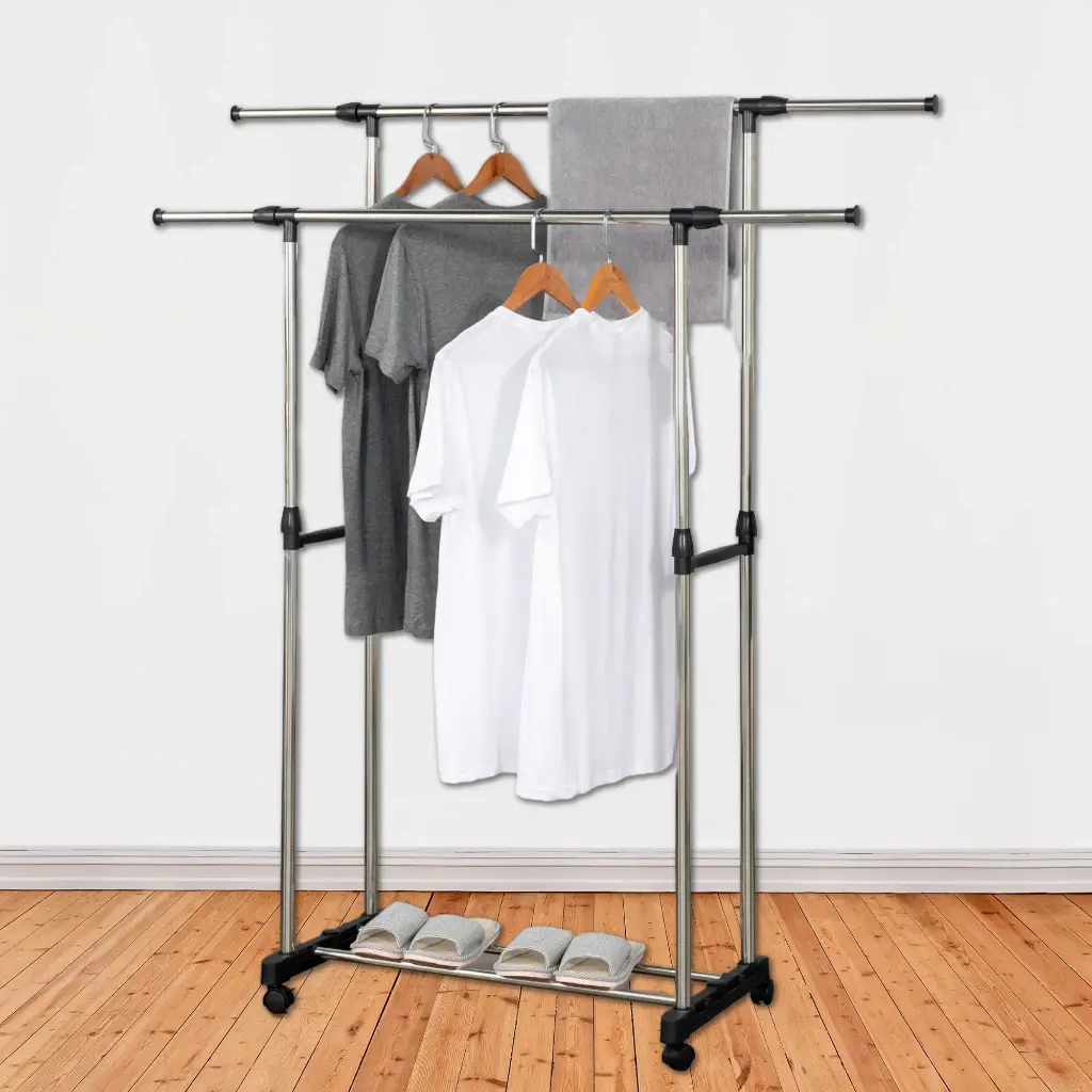 Herzberg-HG-03251-Porte-vetements-roulant-reglable-a-deux-tiges-HG-03251-5.webp