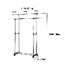 Herzberg-HG-03251-Porte-vetements-roulant-reglable-a-deux-tiges-HG-03251-3.webp