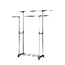 Herzberg-HG-03251-Porte-vetements-roulant-reglable-a-deux-tiges-HG-03251-4.webp
