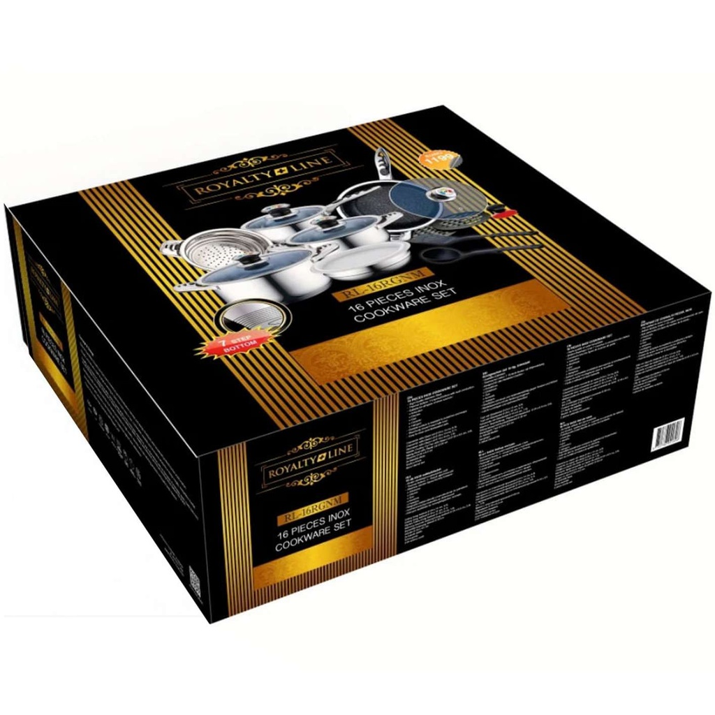 Royalty-Line-RL-16RGNM-Batterie-de-cuisine-en-Inox