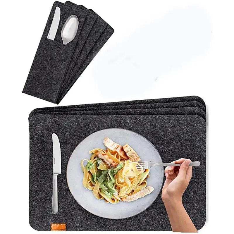 Herzberg-HG-04203-Set-de-20-Pieces-en-Feutre-Naturel-Pour-Table-de-Salle-a-Manger-Sac-a-Couverts-et-Sous-verre-HG-04203-12.webp