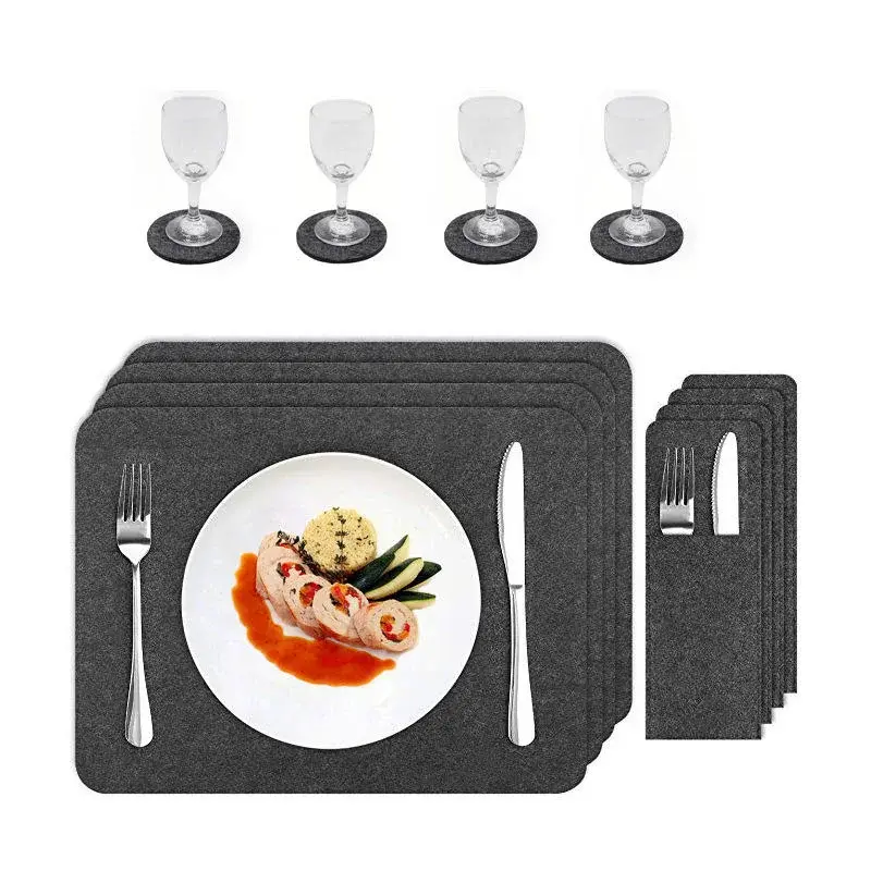 Herzberg-HG-04203-Set-de-20-Pieces-en-Feutre-Naturel-Pour-Table-de-Salle-a-Manger-Sac-a-Couverts-et-Sous-verre-HG-04203-1.webp