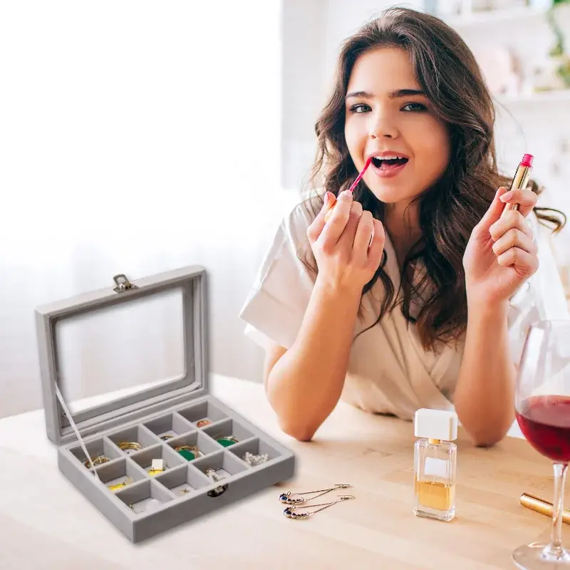 Herzberg-HG-05309-Organisateur-de-Bijoux-Elegant-Avec-Couvercle-en-Verre-et-12-Compartiments-HG-05309-8.webp