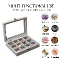 Herzberg-HG-05309-Organisateur-de-Bijoux-Elegant-Avec-Couvercle-en-Verre-et-12-Compartiments-HG-05309-5.webp