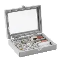 Herzberg-HG-05330-Velvet-Jewelry-Organizer-with-Glass-Lid-3-Grids-7-Ring-Slots-HG-05330-2.webp