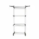 Herzberg-HG-8034BW-Porte-vetements-mobile-plastique-noir-avec-tubes-blancs-HG-8034BW-3.webp