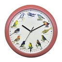 Herzberg HG-03701: Japanese Bird Song Clock - Wood
