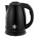 Herzberg HG-5011BLK: 1.8L 1500W Stainless Steel Electric  Kettle - Black