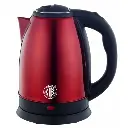 Herzberg HG-5011RED: 1.8L 1500W Stainless Steel Electric  Kettle - Red