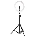 Grundig ED-49865: 2-in-1 Selfie Ring Light 360° Rotating Tripod